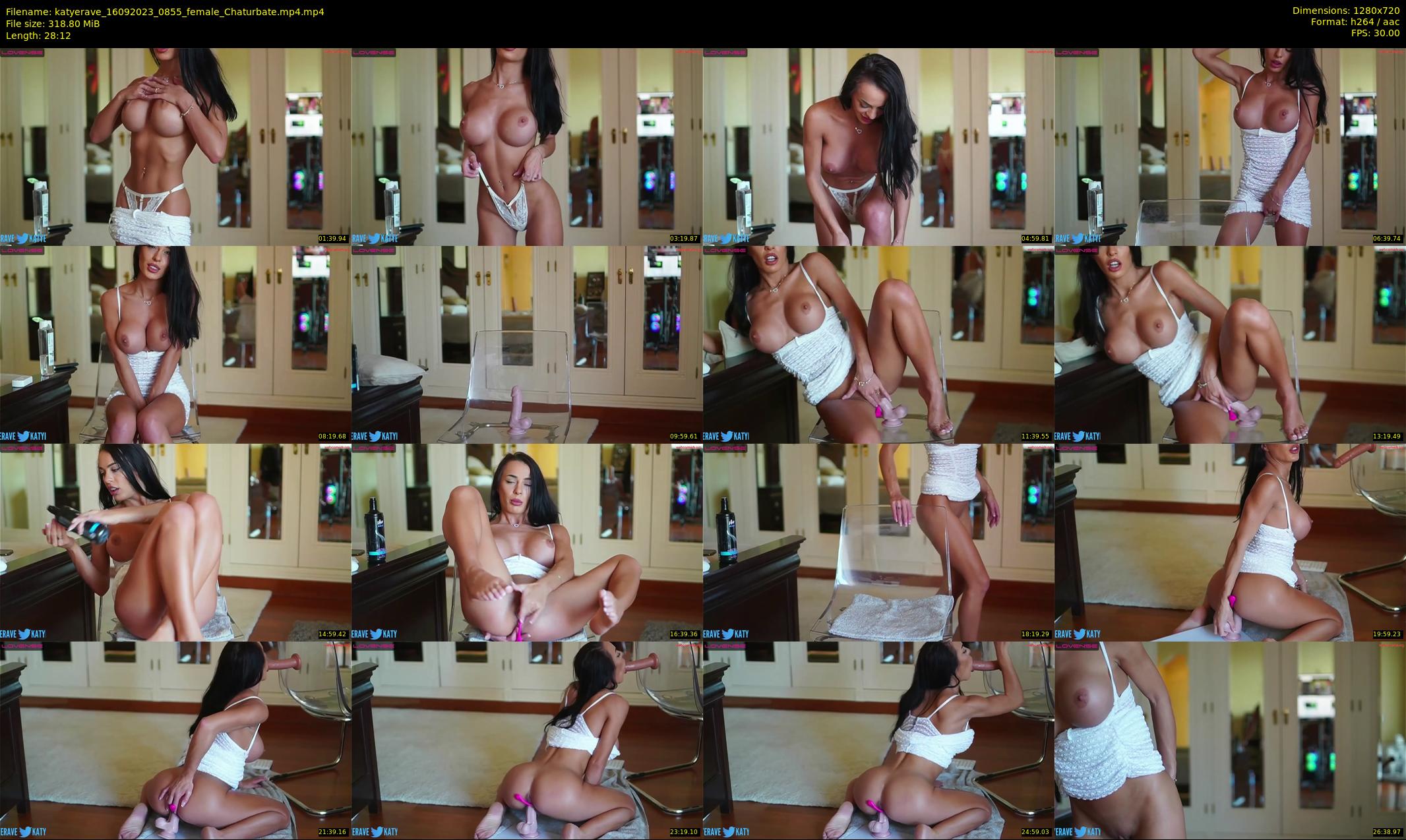 katyerave — 29 minute Chaturbate female cam show recording, 720p, Sep 16, 2023