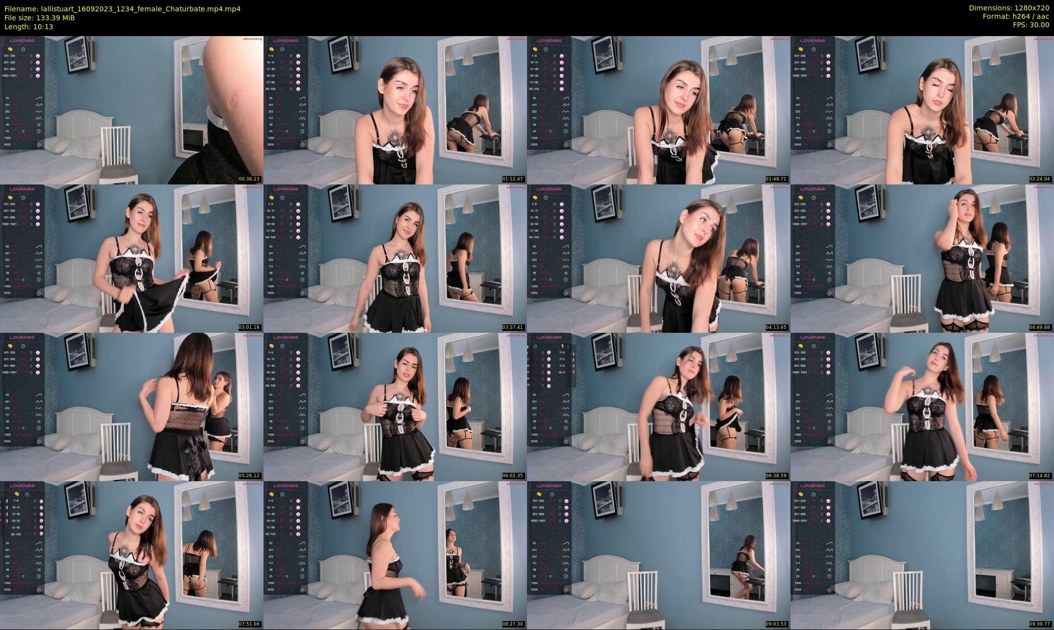lallistuart — 11 minute Chaturbate female cam show recording, 720p, Sep 16, 2023
