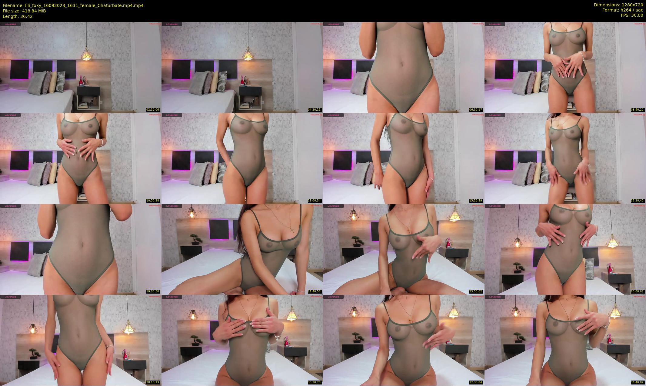 lili_foxy — 37 minute Chaturbate female cam show recording, 720p, Sep 16, 2023