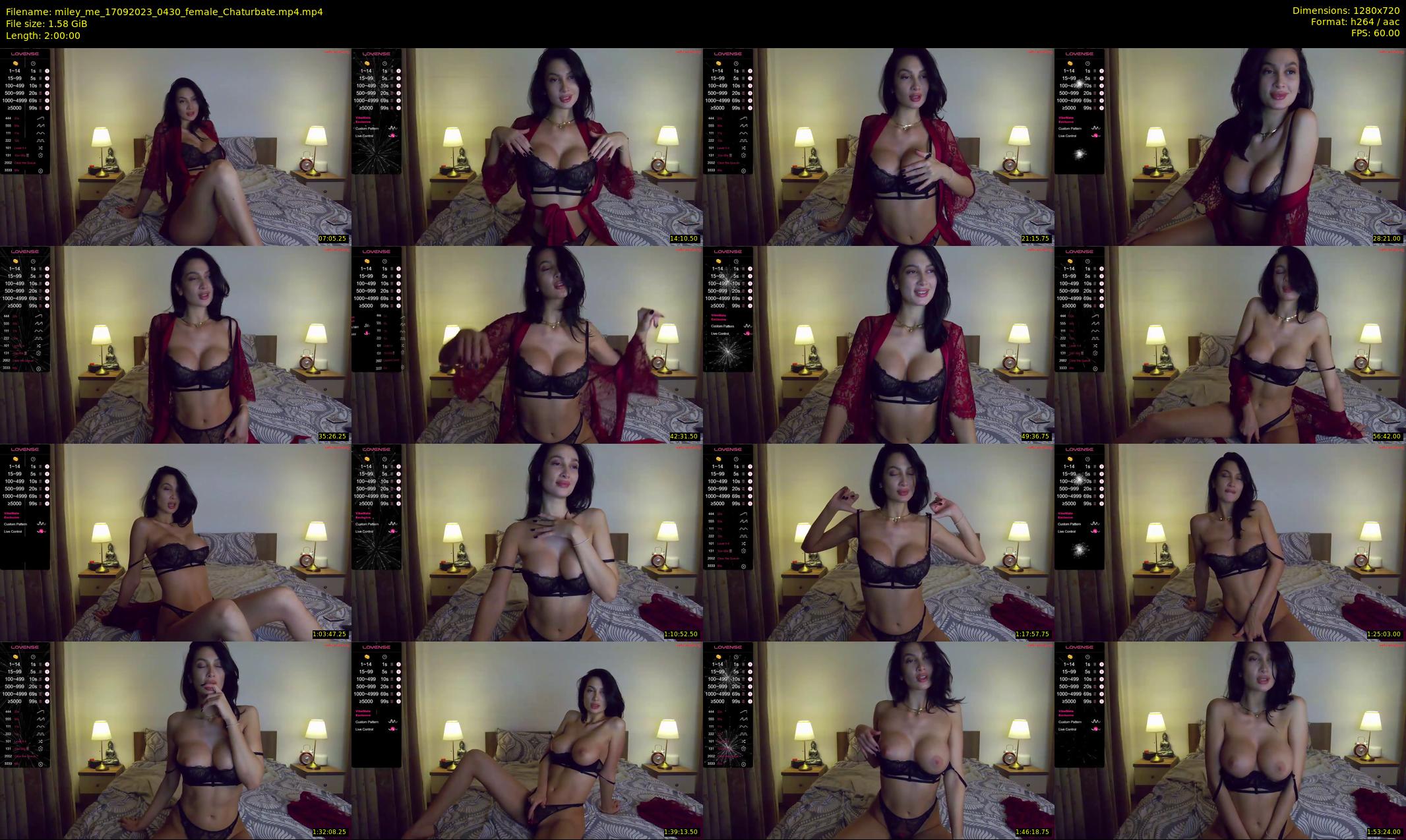 miley_me — 120 minute Chaturbate female cam show recording, 720p, Sep 17, 2023