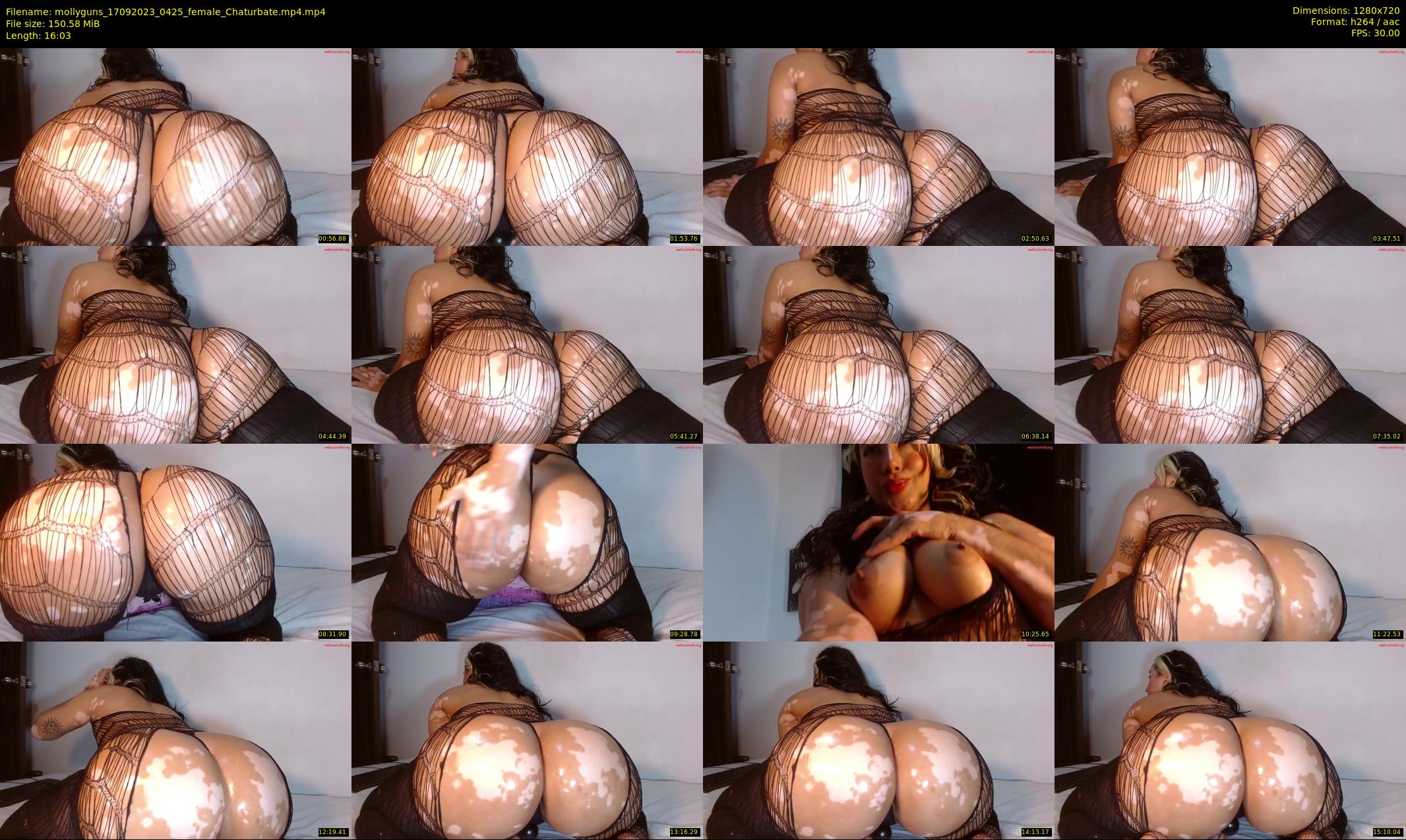 mollyguns — 17 minute Chaturbate female cam show recording, 720p, Sep 17, 2023