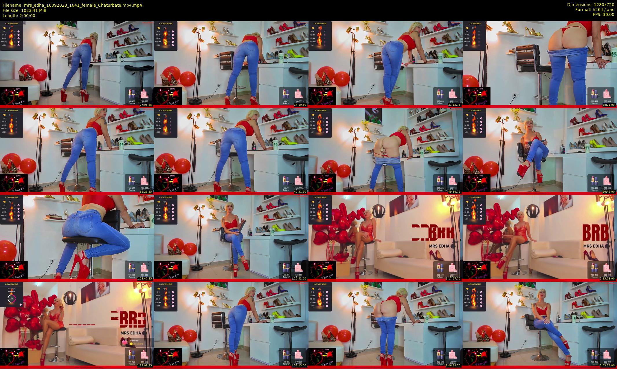 mrs_edha — 120 minute Chaturbate female cam show recording, 720p, Sep 16, 2023
