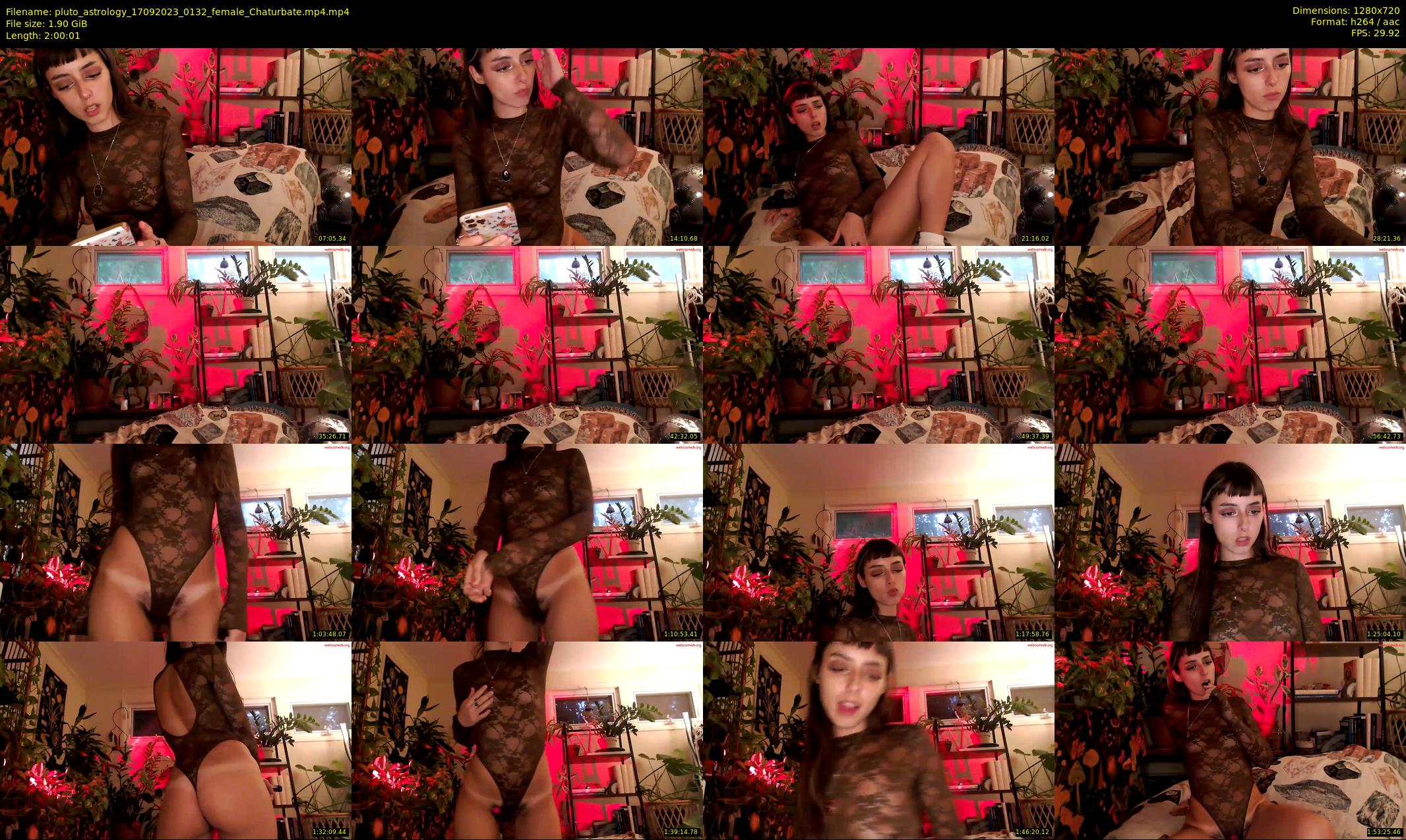 pluto_astrology — 121 minute Chaturbate female cam show recording, 720p, Sep 17, 2023