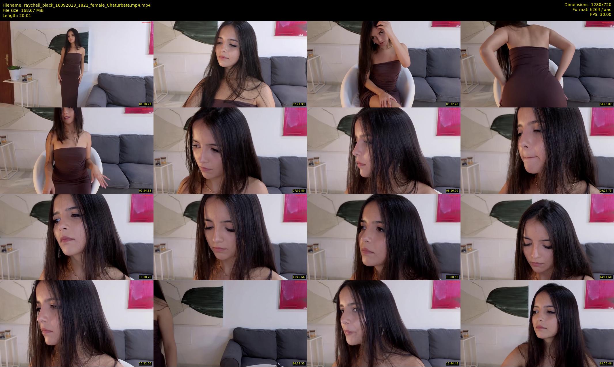 raychell_black — 21 minute Chaturbate female cam show recording, 720p, Sep 16, 2023