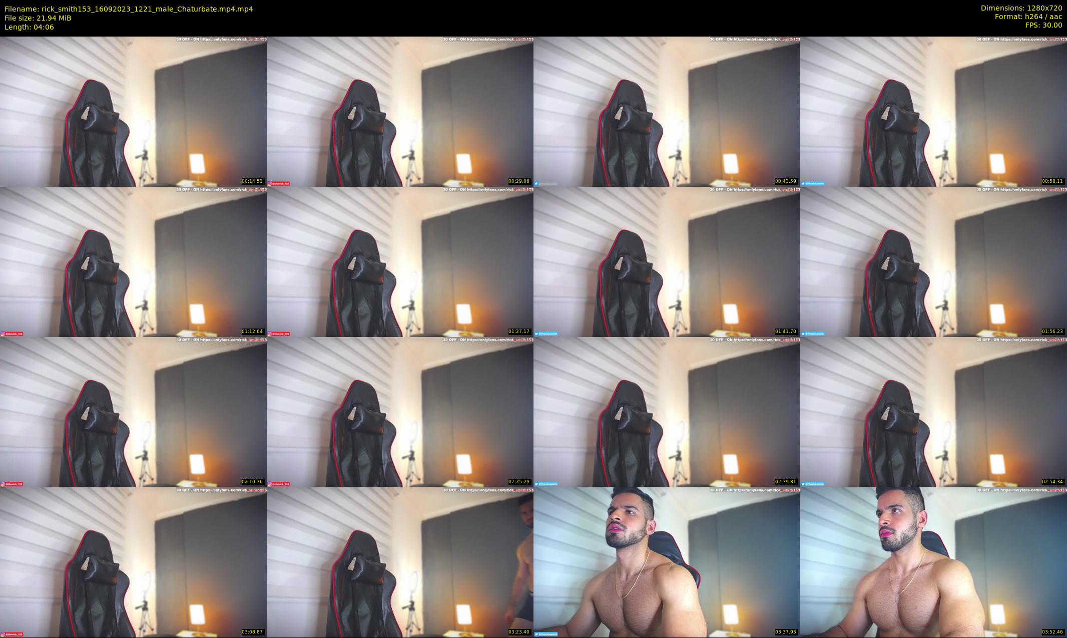 rick_smith153 — 5 minute Chaturbate male cam show recording, 720p, Sep 16, 2023