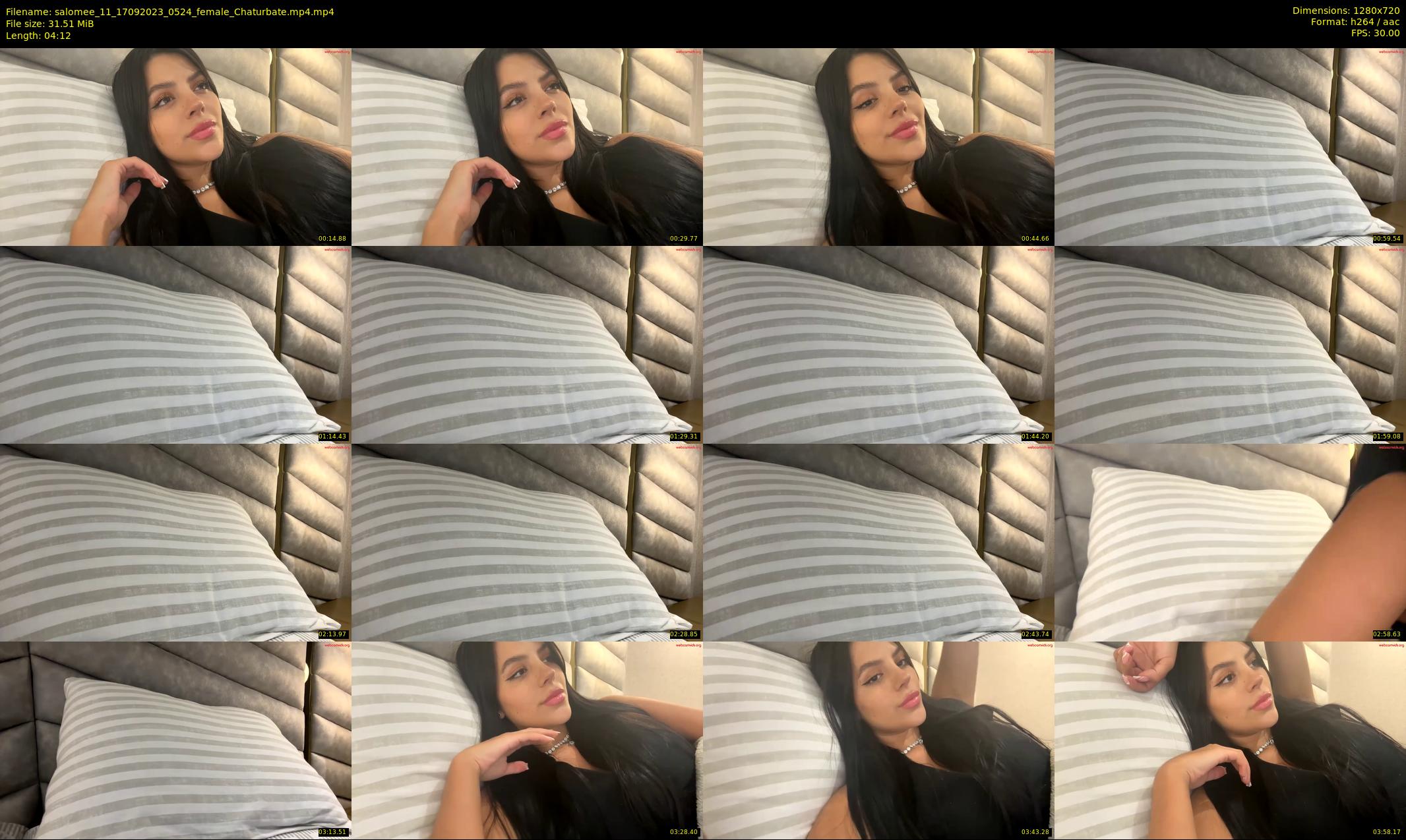 salomee_11 — 5 minute Chaturbate female cam show recording, 720p, Sep 17, 2023