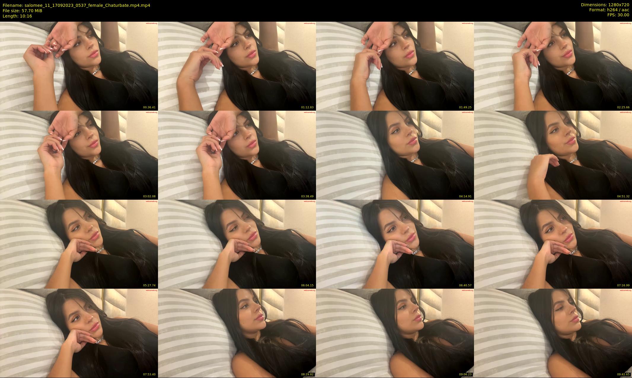 salomee_11 — 11 minute Chaturbate female cam show recording, 720p, Sep 17, 2023
