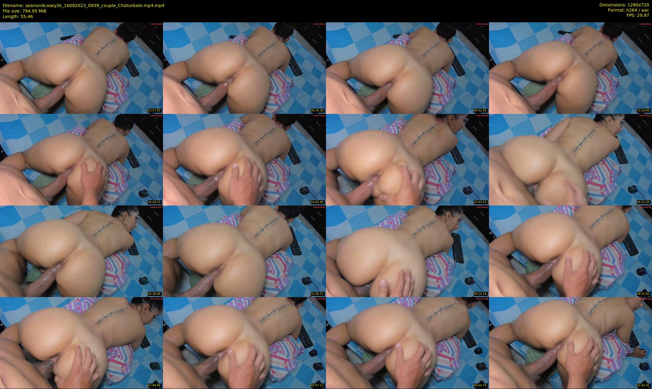 seanandcasey2k — 56 minute Chaturbate couple cam show recording, 720p, Sep 16, 2023