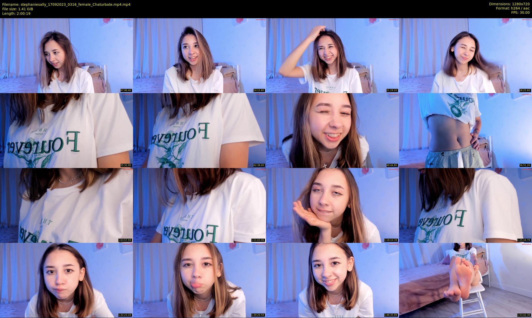stephaniesally — 121 minute Chaturbate female cam show recording, 720p, Sep 17, 2023