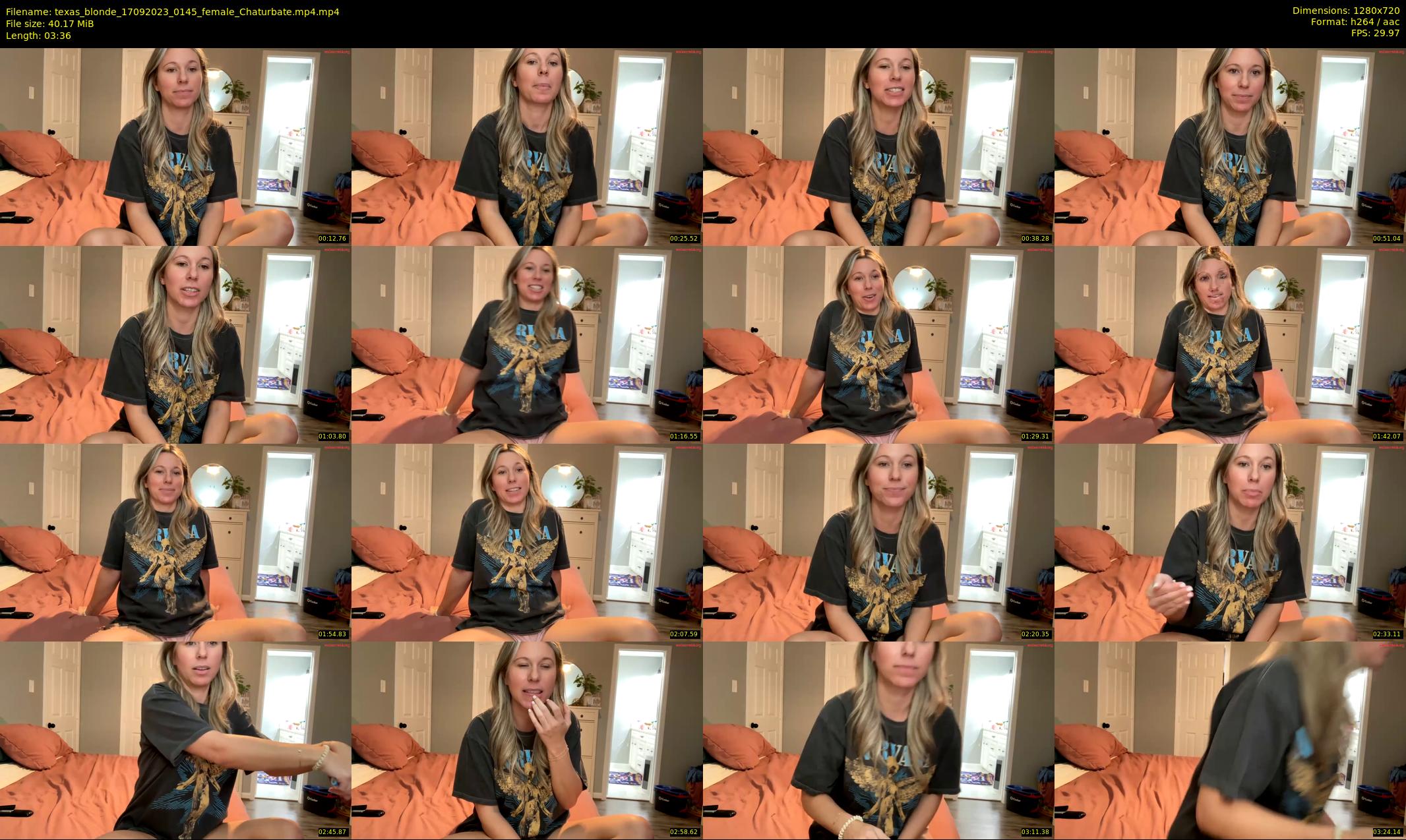 texas_blonde — 4 minute Chaturbate female cam show recording, 720p, Sep 17, 2023