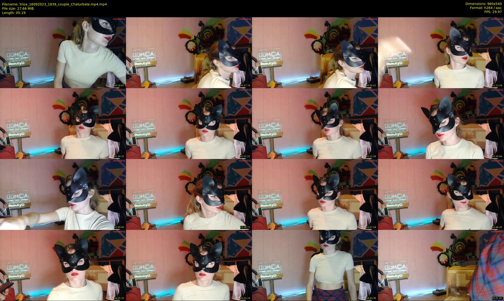 trioa — 6 minute Chaturbate couple cam show recording, 480p, Sep 16, 2023