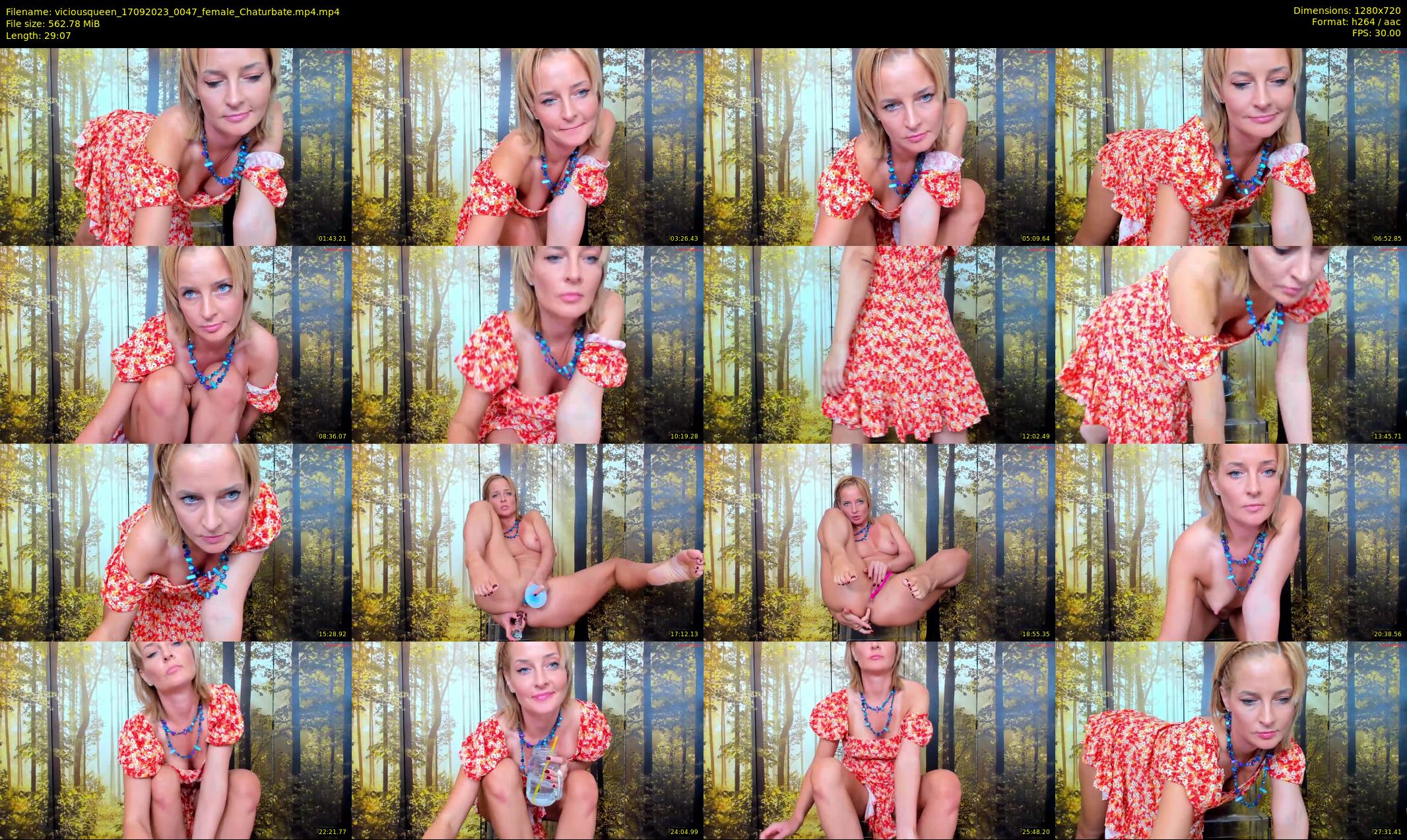 viciousqueen — 30 minute Chaturbate female cam show recording, 720p, Sep 17, 2023