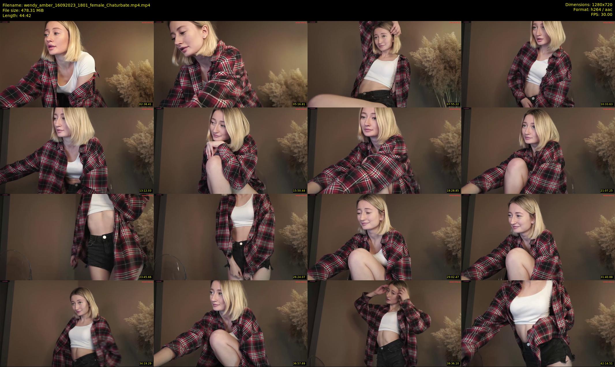 wendy_amber — 45 minute Chaturbate female cam show recording, 720p, Sep 16, 2023