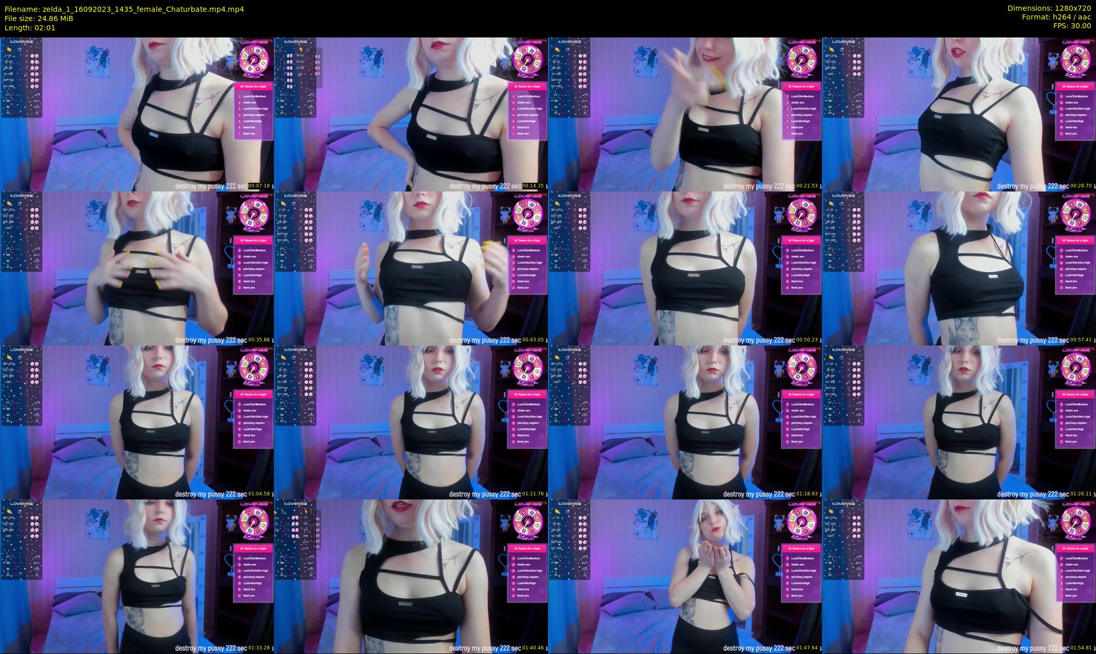 zelda_1 — 3 minute Chaturbate female cam show recording, 720p, Sep 16, 2023
