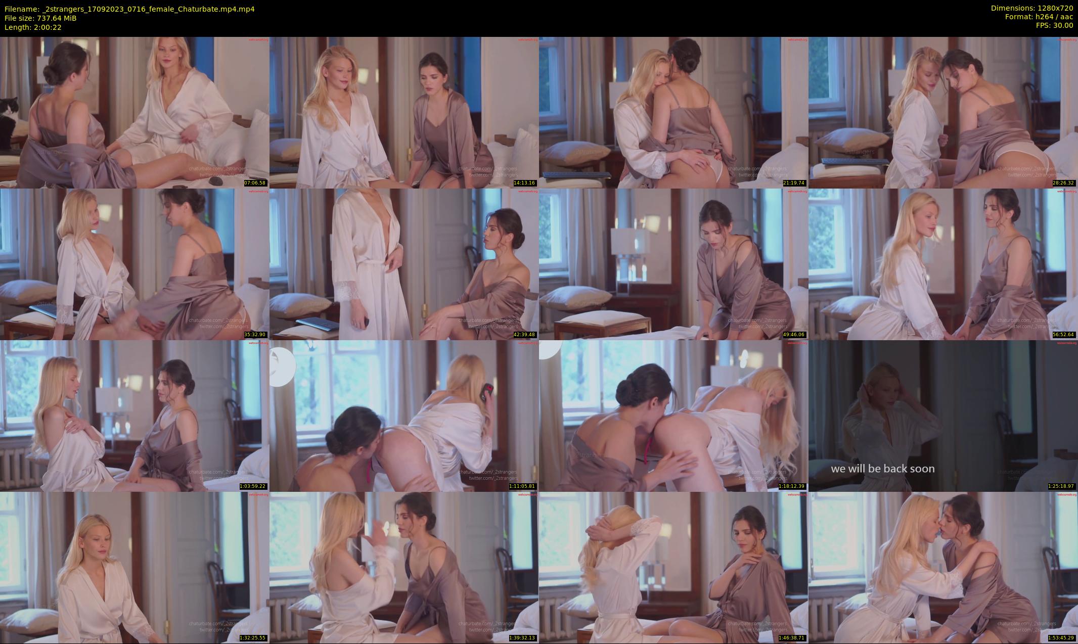 _2strangers — 121 minute Chaturbate couple cam show recording, 720p, Sep 17, 2023