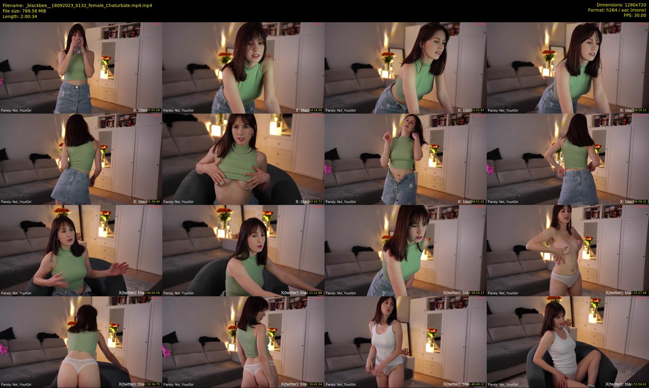 _blackbee_ — 121 minute Chaturbate female cam show recording, 720p, Sep 18, 2023