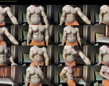 adam_muscle_ — 28 minute Chaturbate male cam show recording, 720p, Sep 17, 2023