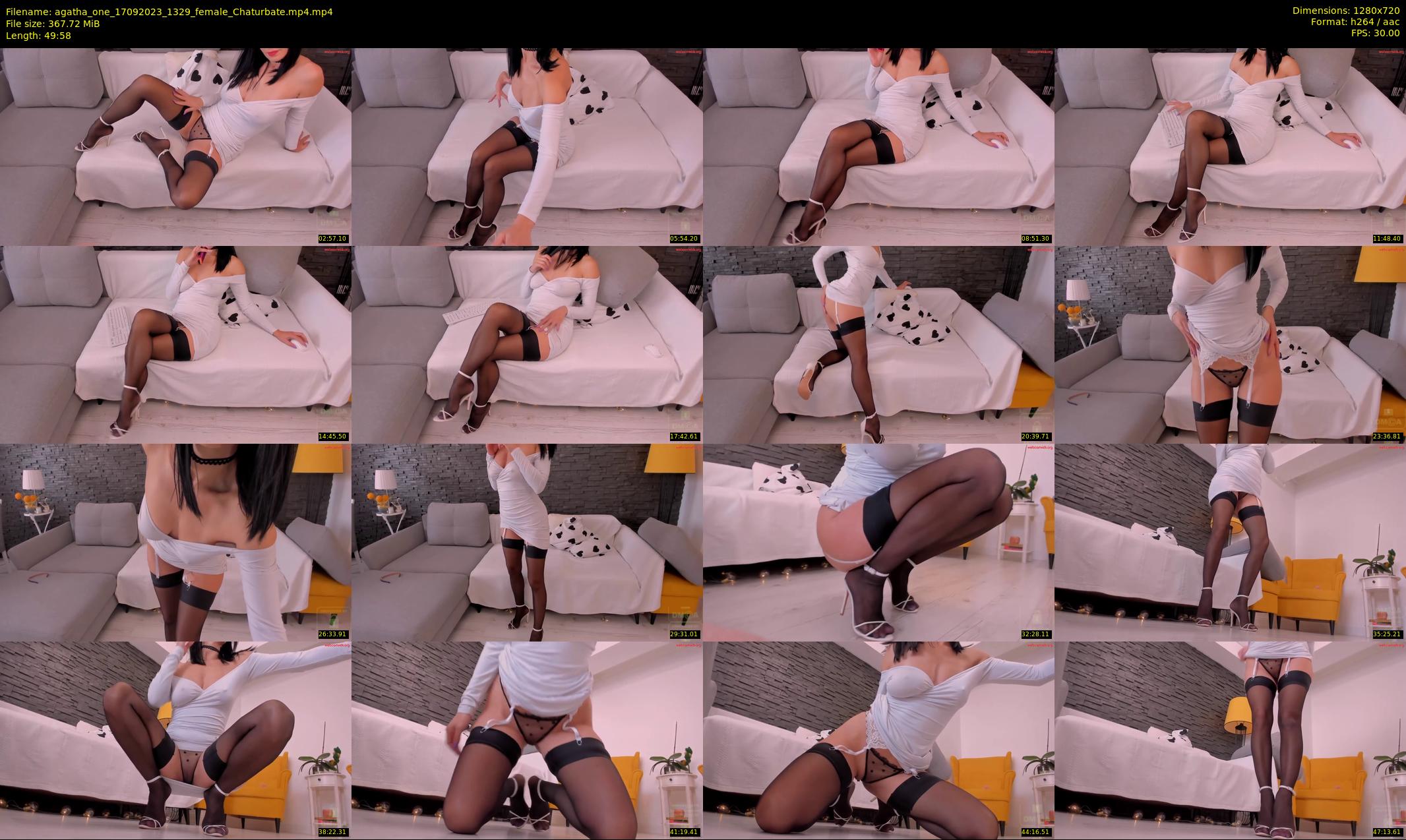 agatha_one — 50 minute Chaturbate female cam show recording, 720p, Sep 17, 2023