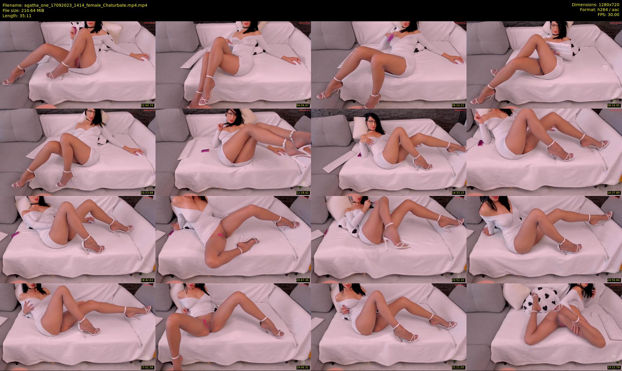 agatha_one — 36 minute Chaturbate female cam show recording, 720p, Sep 17, 2023