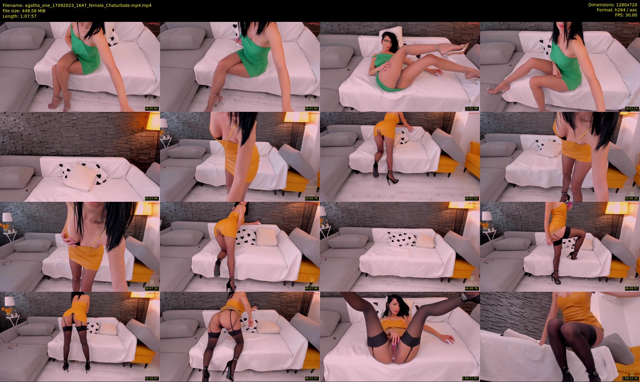 agatha_one — 68 minute Chaturbate female cam show recording, 720p, Sep 17, 2023