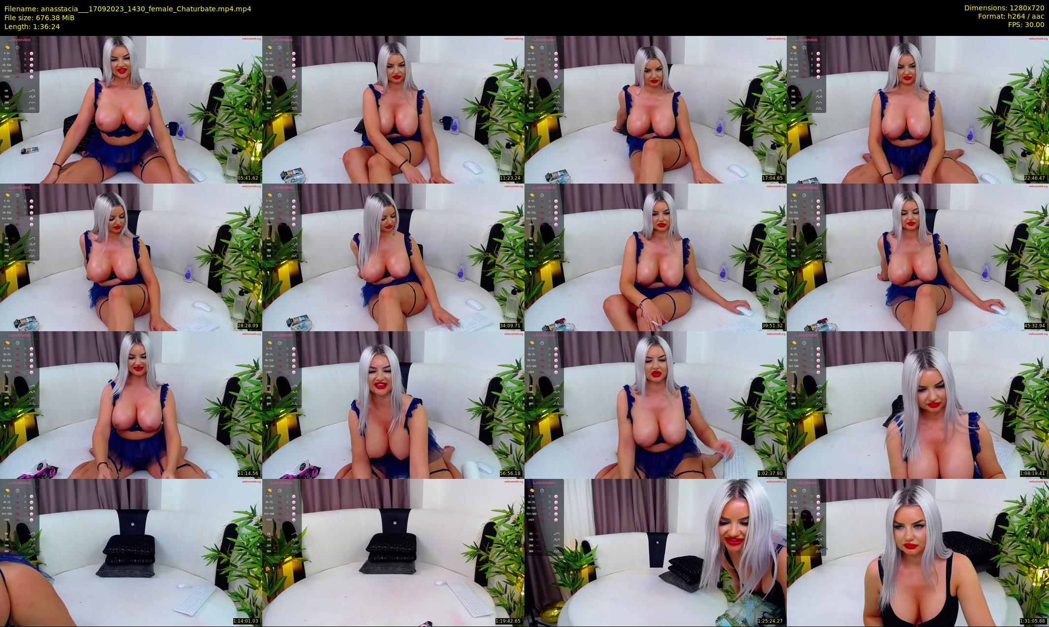 anasstacia__ — 97 minute Chaturbate female cam show recording, 720p, Sep 17, 2023