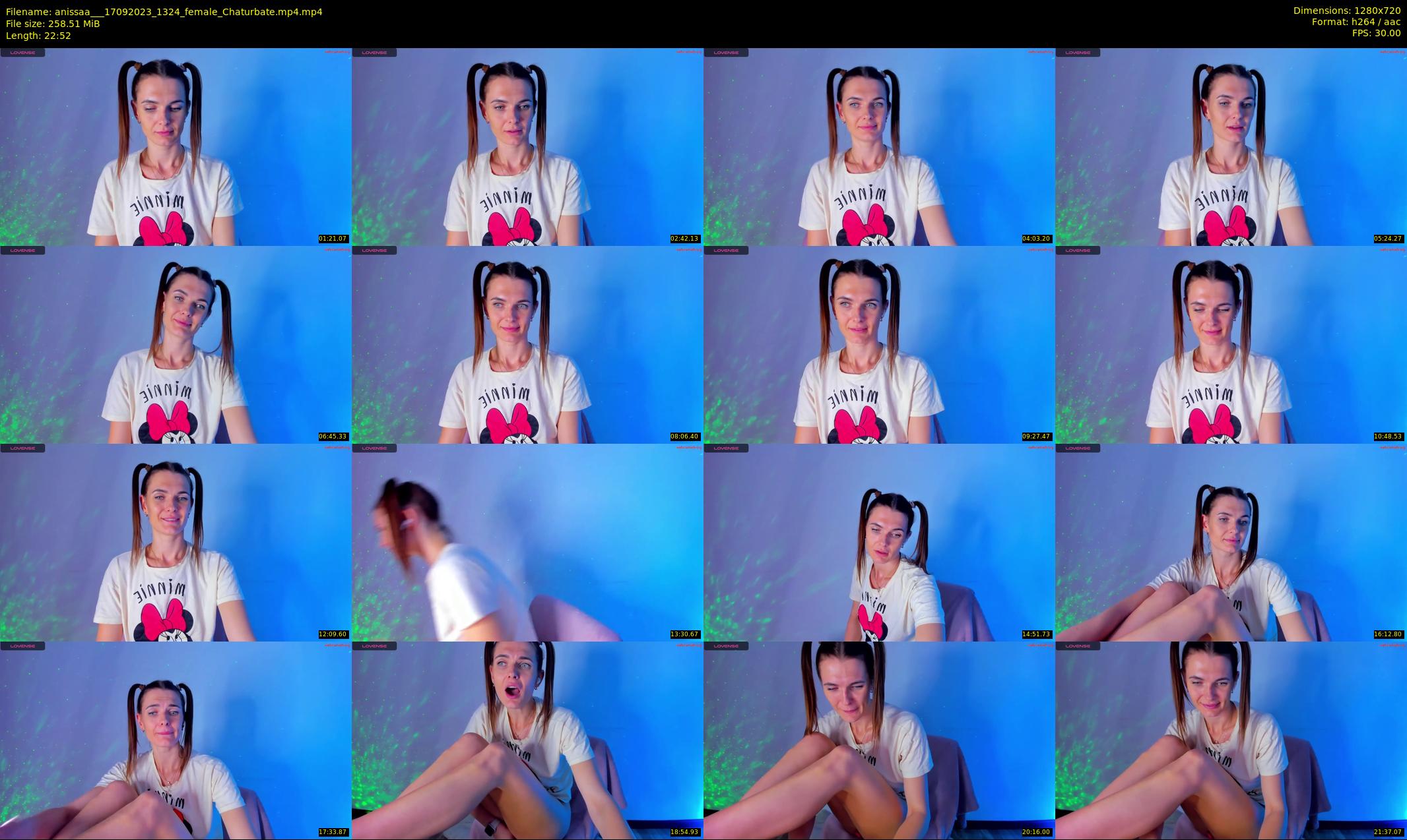 anissaa__ — 23 minute Chaturbate female cam show recording, 720p, Sep 17, 2023