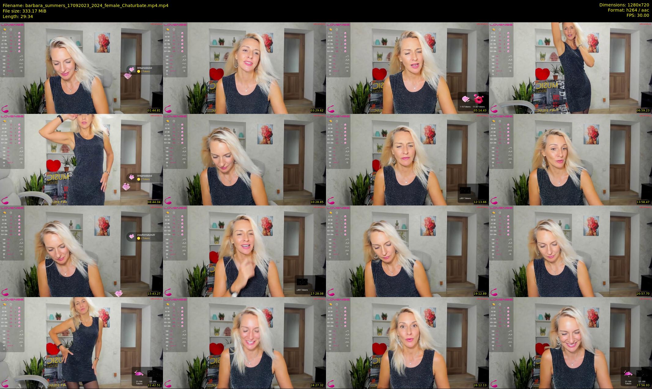 barbara_summers — 30 minute Chaturbate female cam show recording, 720p, Sep 17, 2023