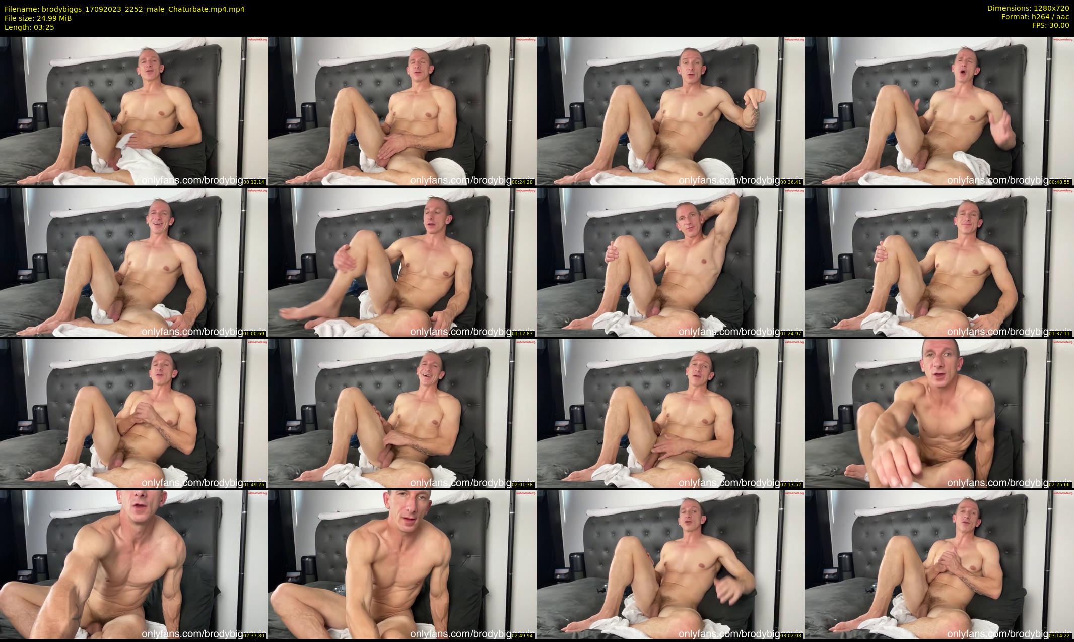 brodybiggs — 4 minute Chaturbate male cam show recording, 720p, Sep 17, 2023