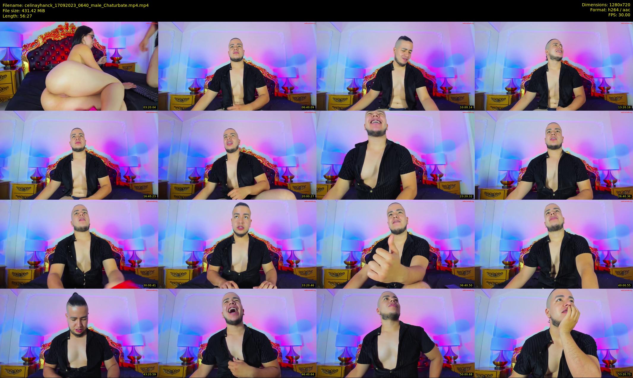 celinayhanck — 57 minute Chaturbate couple cam show recording, 720p, Sep 17, 2023