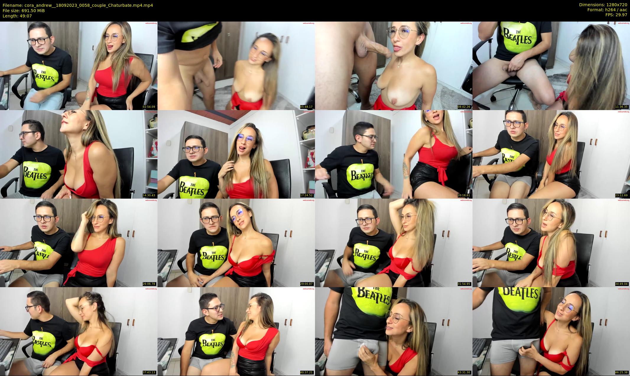 cora_andrew_ — 50 minute Chaturbate couple cam show recording, 720p, Sep 18, 2023