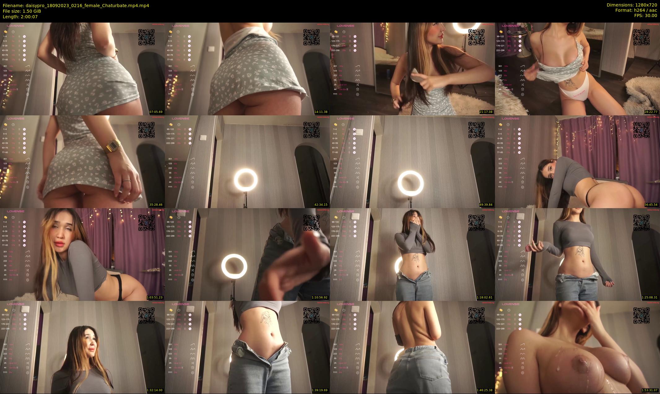 daisypro — 121 minute Chaturbate couple cam show recording, 720p, Sep 18, 2023