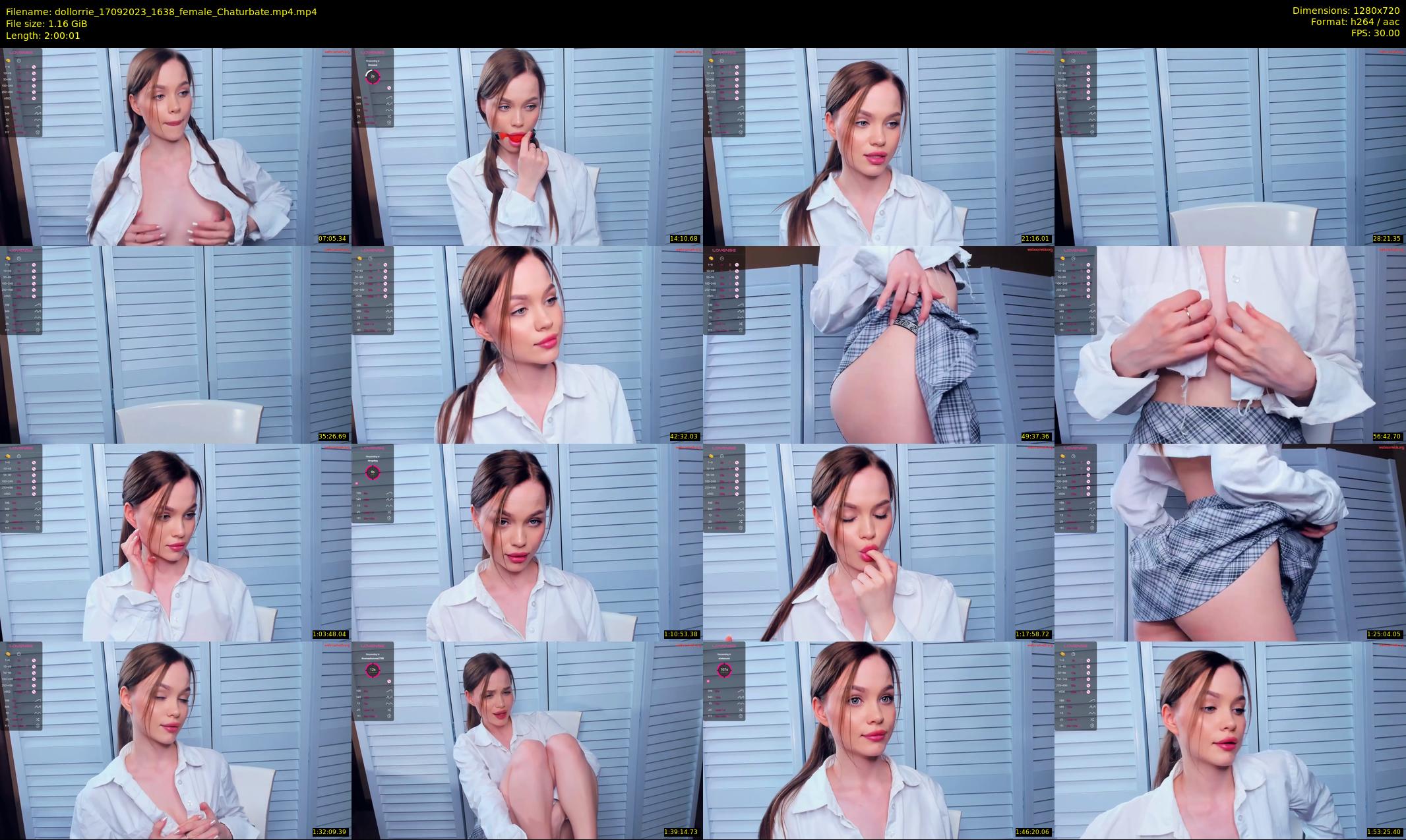 dollorrie — 121 minute Chaturbate couple cam show recording, 720p, Sep 17, 2023