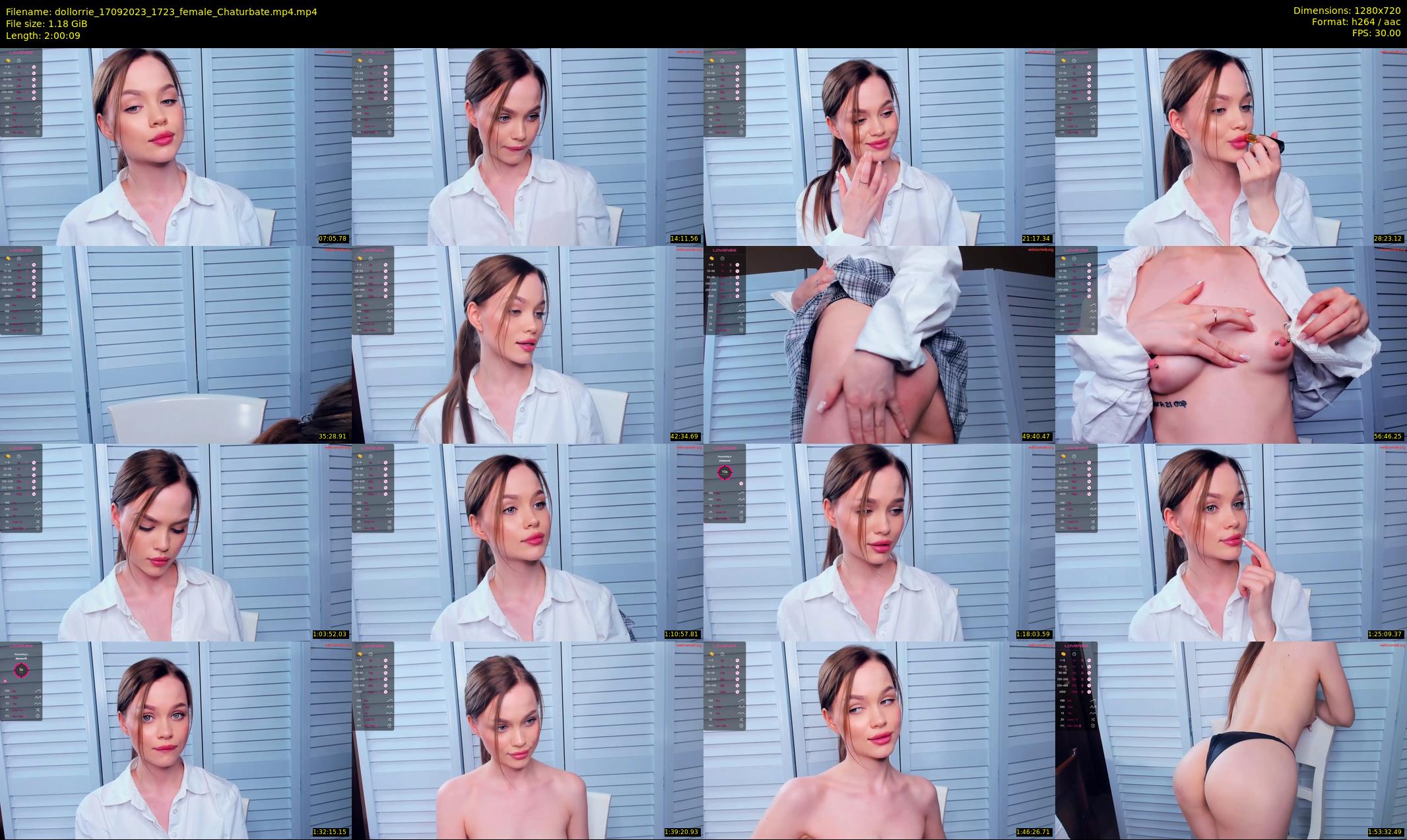 dollorrie — 121 minute Chaturbate couple cam show recording, 720p, Sep 17, 2023