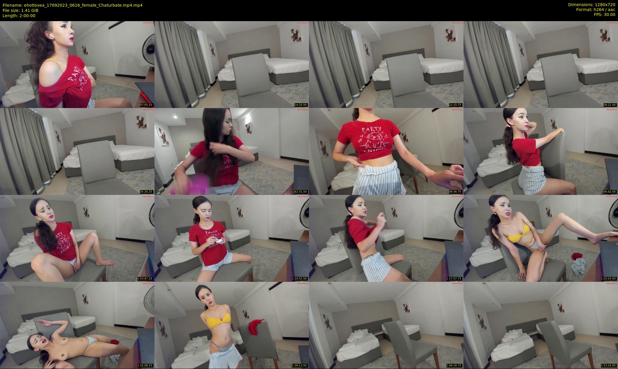 ehotlovea — 120 minute Chaturbate female cam show recording, 720p, Sep 17, 2023