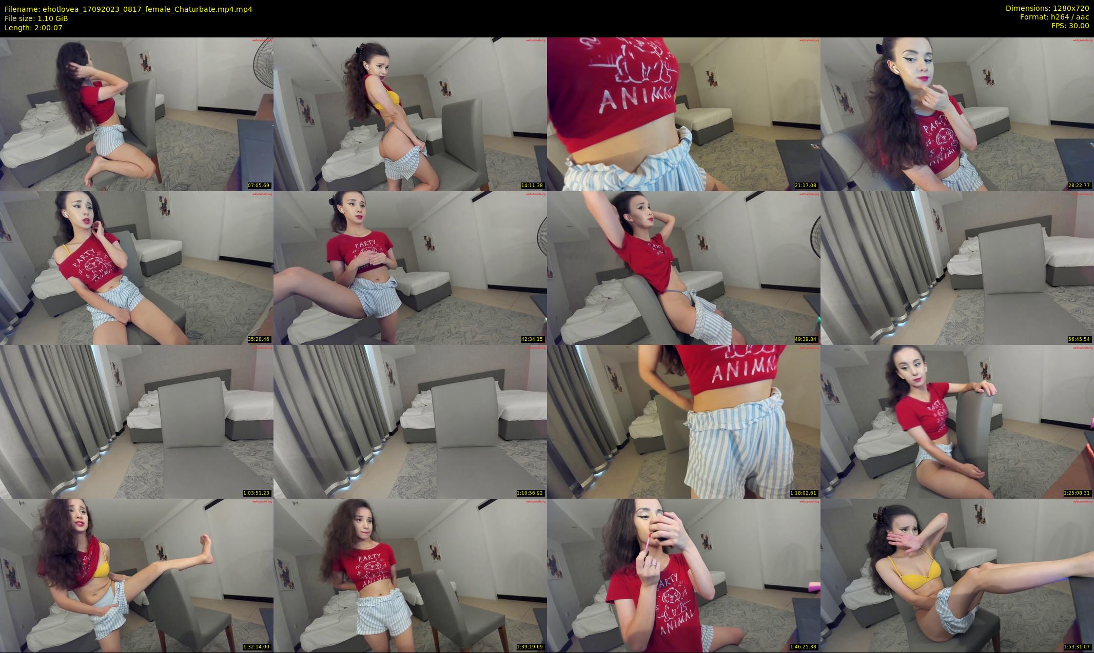 ehotlovea — 121 minute Chaturbate female cam show recording, 720p, Sep 17, 2023