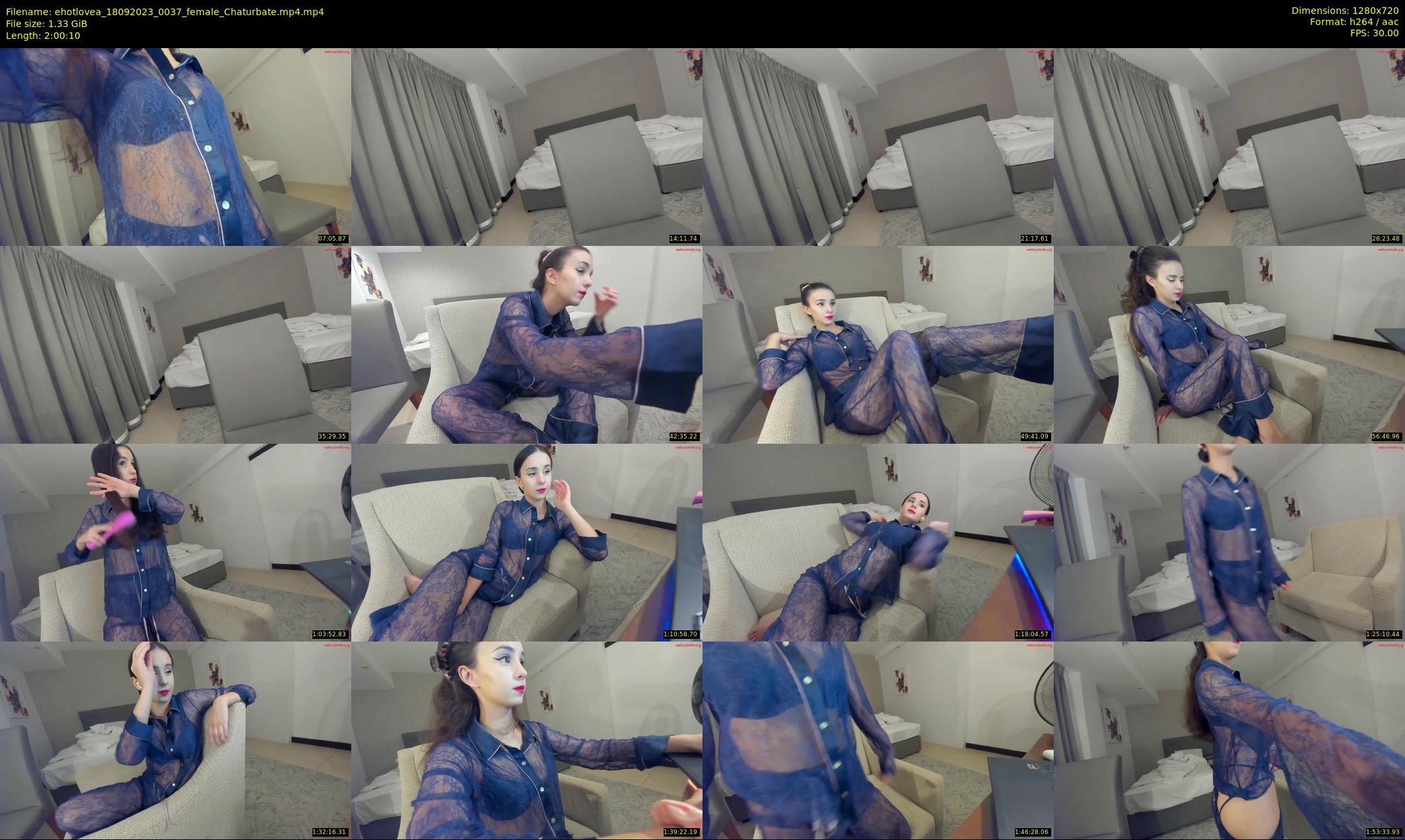 ehotlovea — 121 minute Chaturbate female cam show recording, 720p, Sep 18, 2023