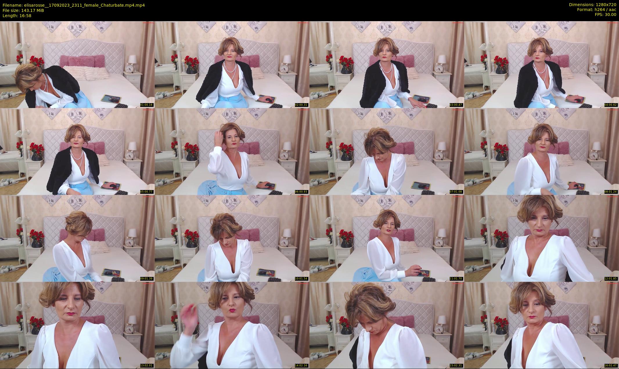 elisarosse_ — 17 minute Chaturbate female cam show recording, 720p, Sep 17, 2023