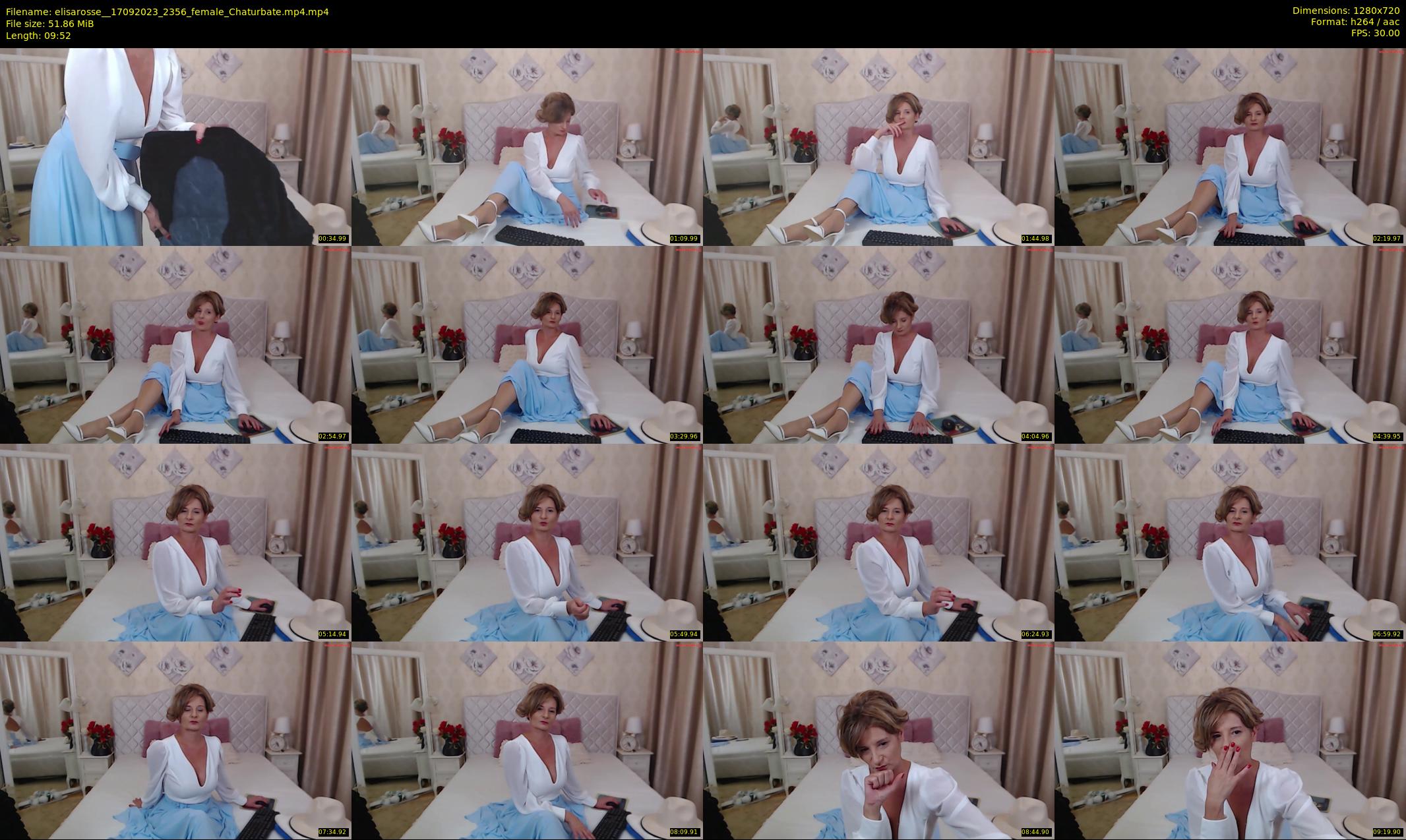 elisarosse_ — 10 minute Chaturbate female cam show recording, 720p, Sep 17, 2023