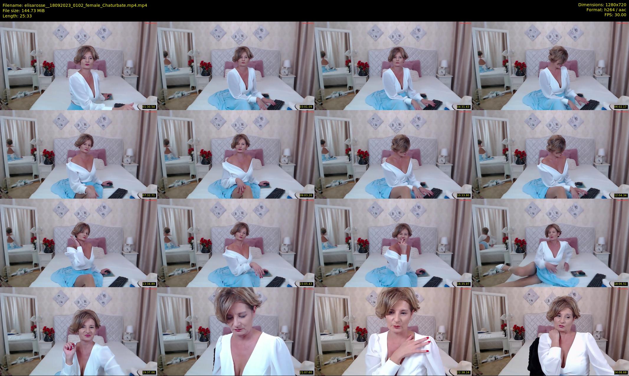 elisarosse_ — 26 minute Chaturbate female cam show recording, 720p, Sep 18, 2023