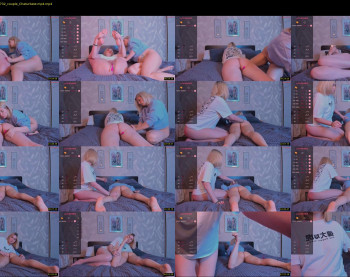 hottyblonds — 54 minute Chaturbate couple cam show recording, 720p, Sep 17, 2023