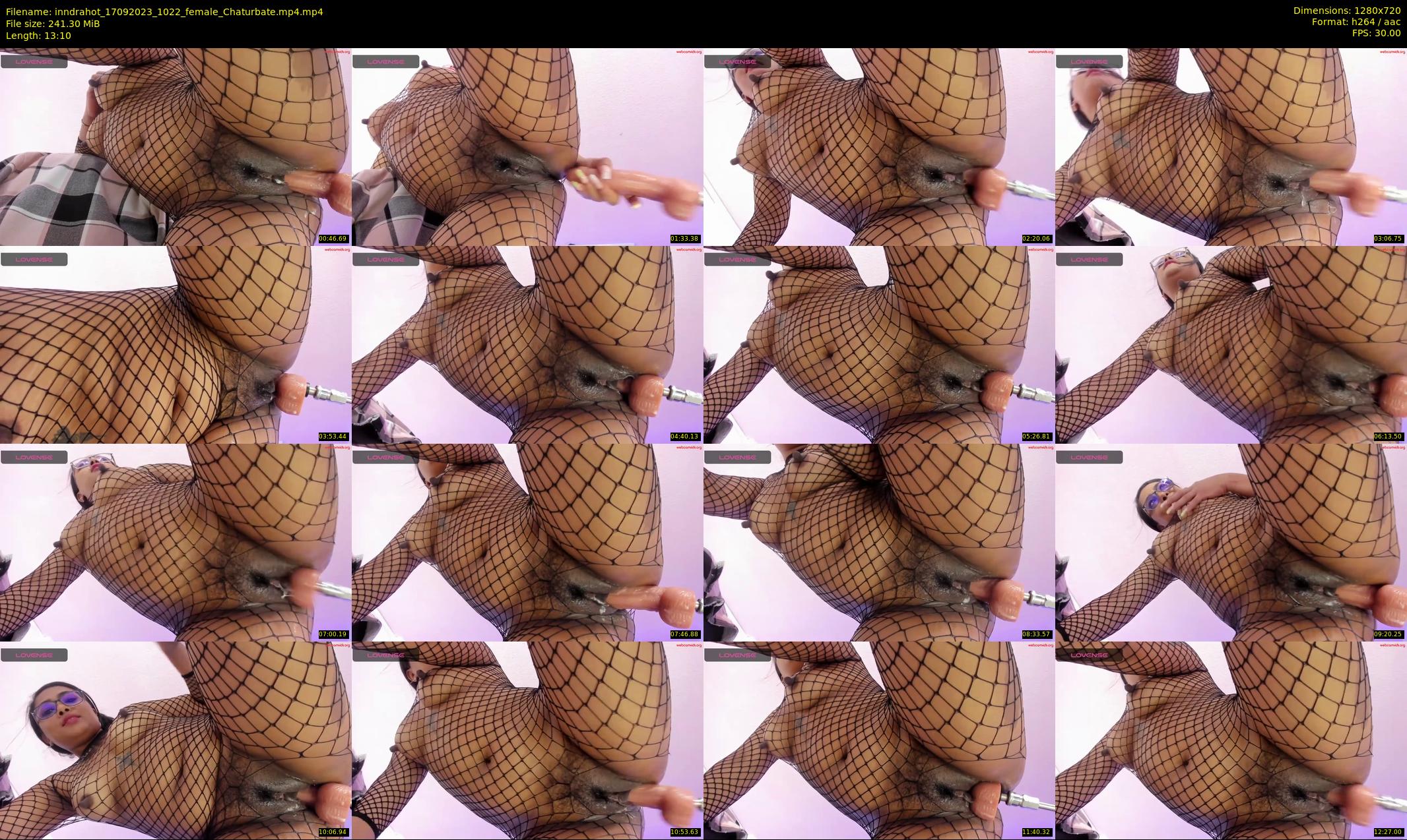 inndrahot — 14 minute Chaturbate female cam show recording, 720p, Sep 17, 2023