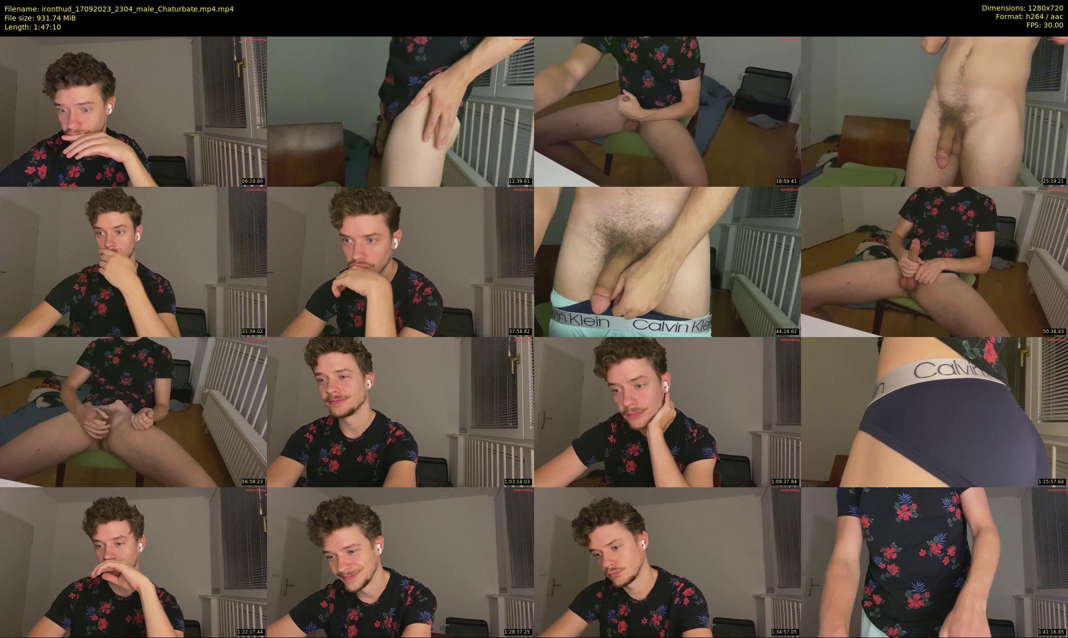 ironthud — 108 minute Chaturbate male cam show recording, 720p, Sep 17, 2023