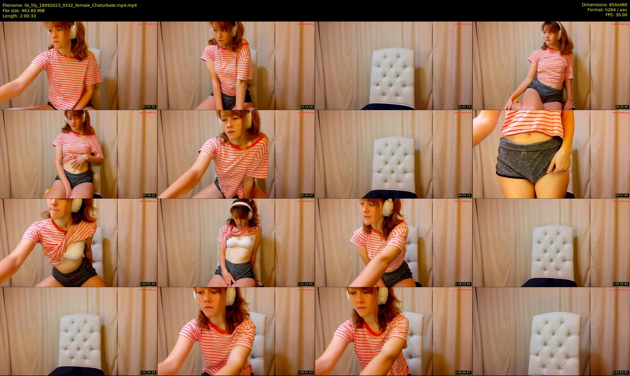 its_lily — 121 minute Chaturbate female cam show recording, 480p, Sep 18, 2023