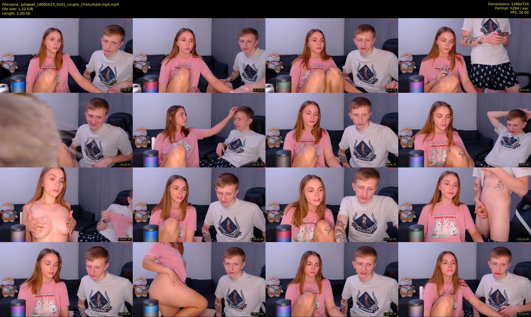 julsweet — 120 minute Chaturbate male cam show recording, 720p, Sep 18, 2023