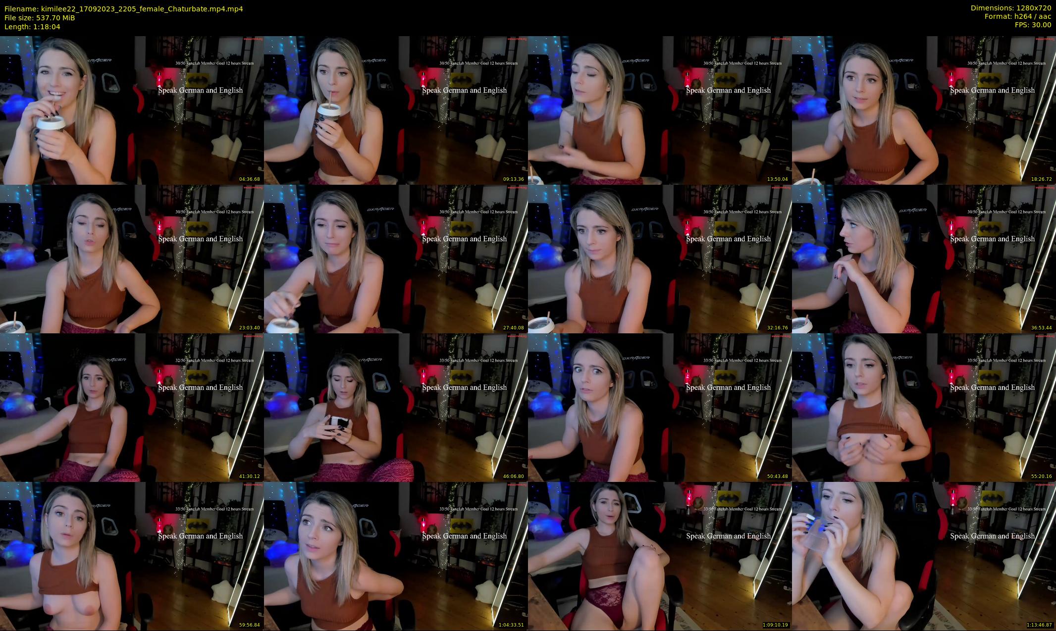 kimilee22 — 79 minute Chaturbate female cam show recording, 720p, Sep 17, 2023