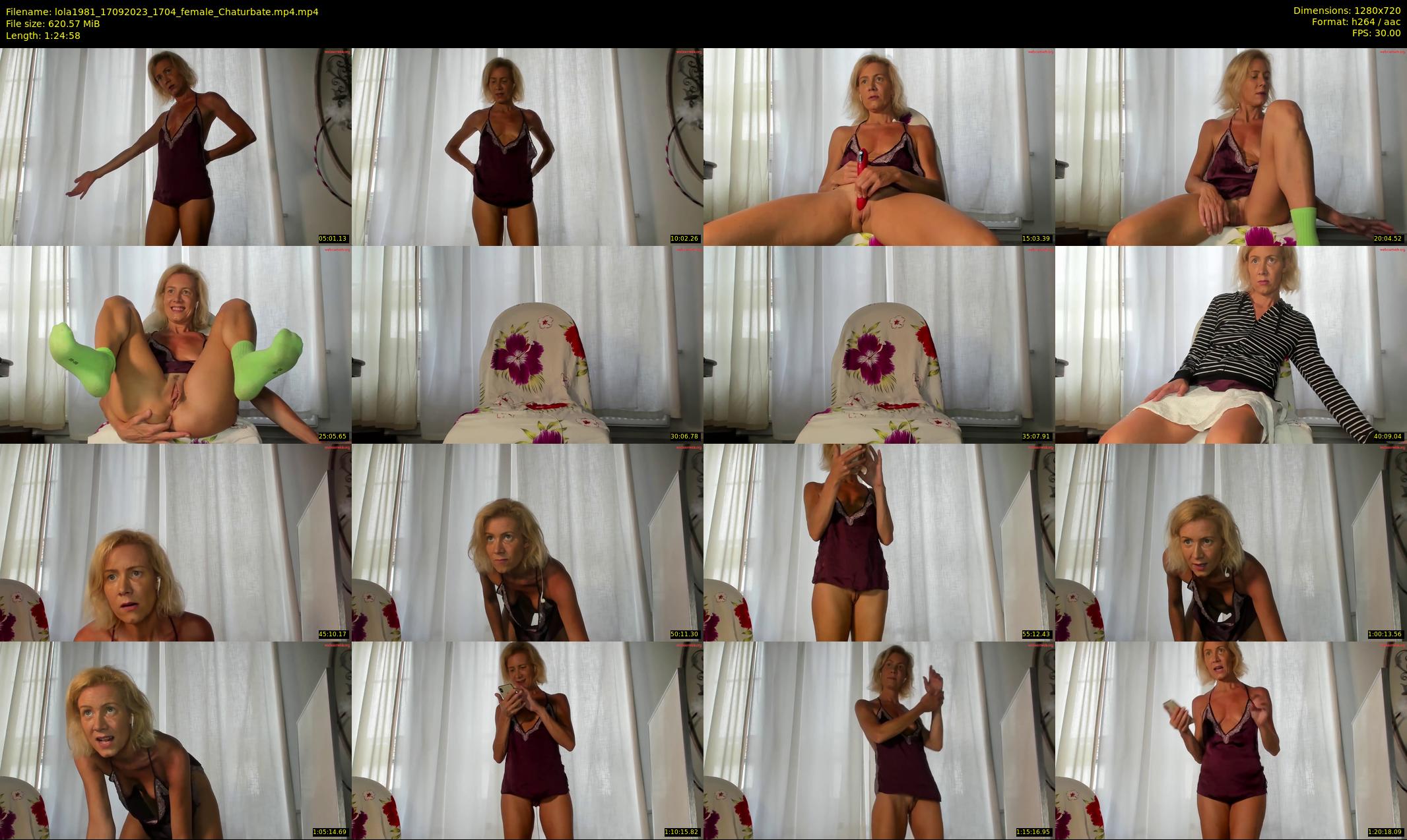 lola1981 — 85 minute Chaturbate female cam show recording, 720p, Sep 17, 2023