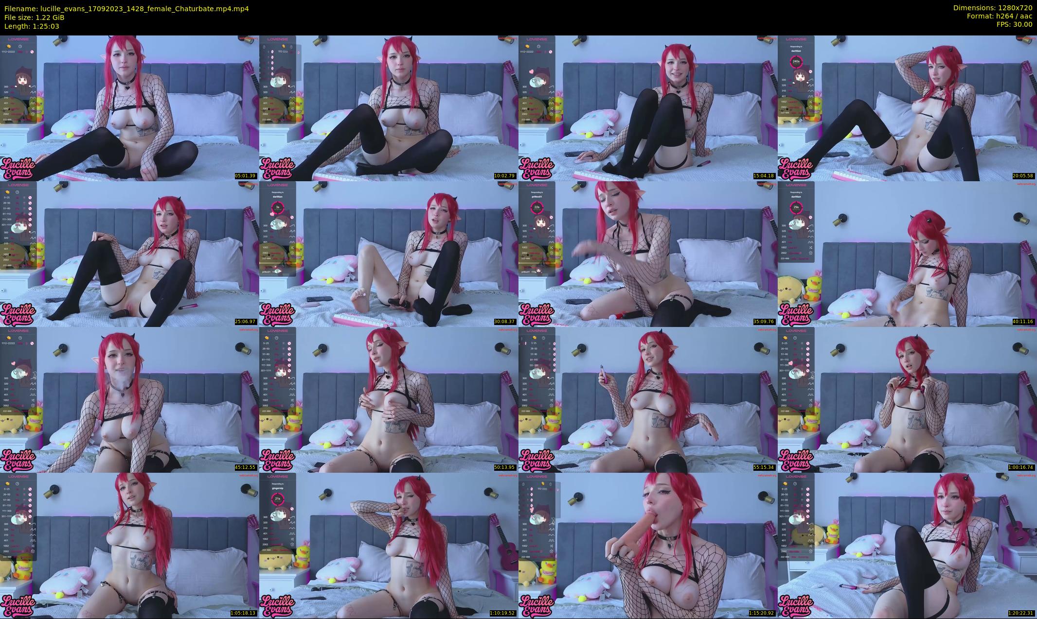 lucille_evans — 86 minute Chaturbate female cam show recording, 720p, Sep 17, 2023