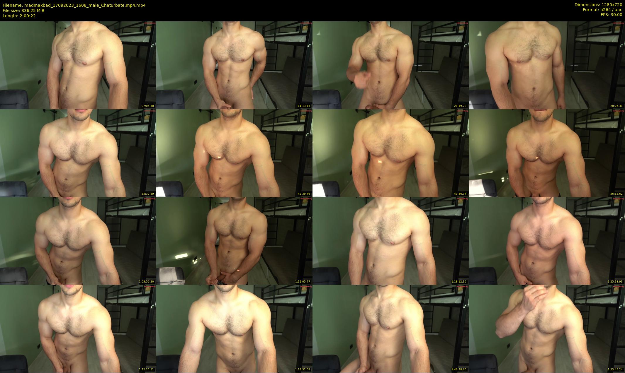 madmaxbad — 121 minute Chaturbate male cam show recording, 720p, Sep 17, 2023