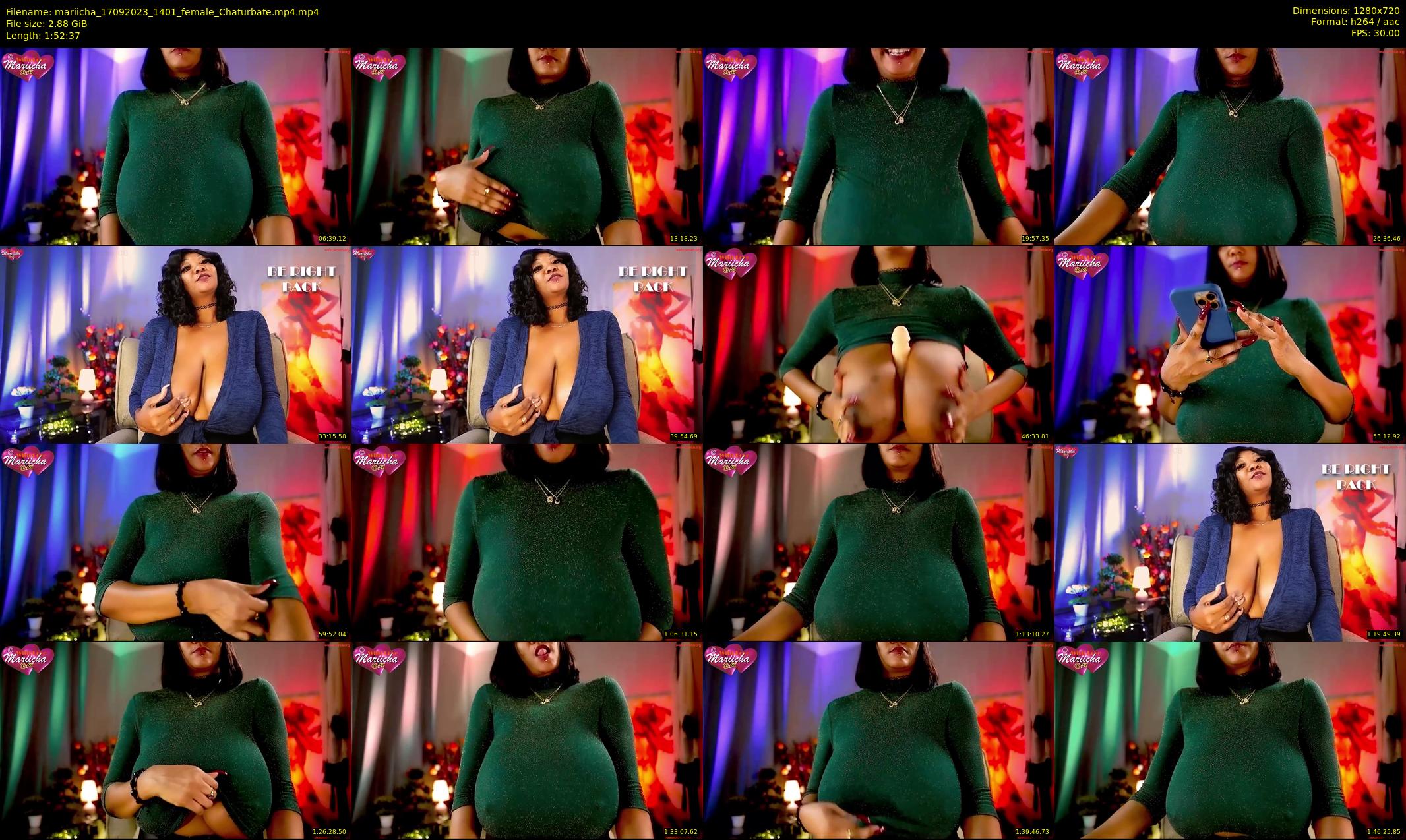 mariicha — 113 minute Chaturbate female cam show recording, 720p, Sep 17, 2023