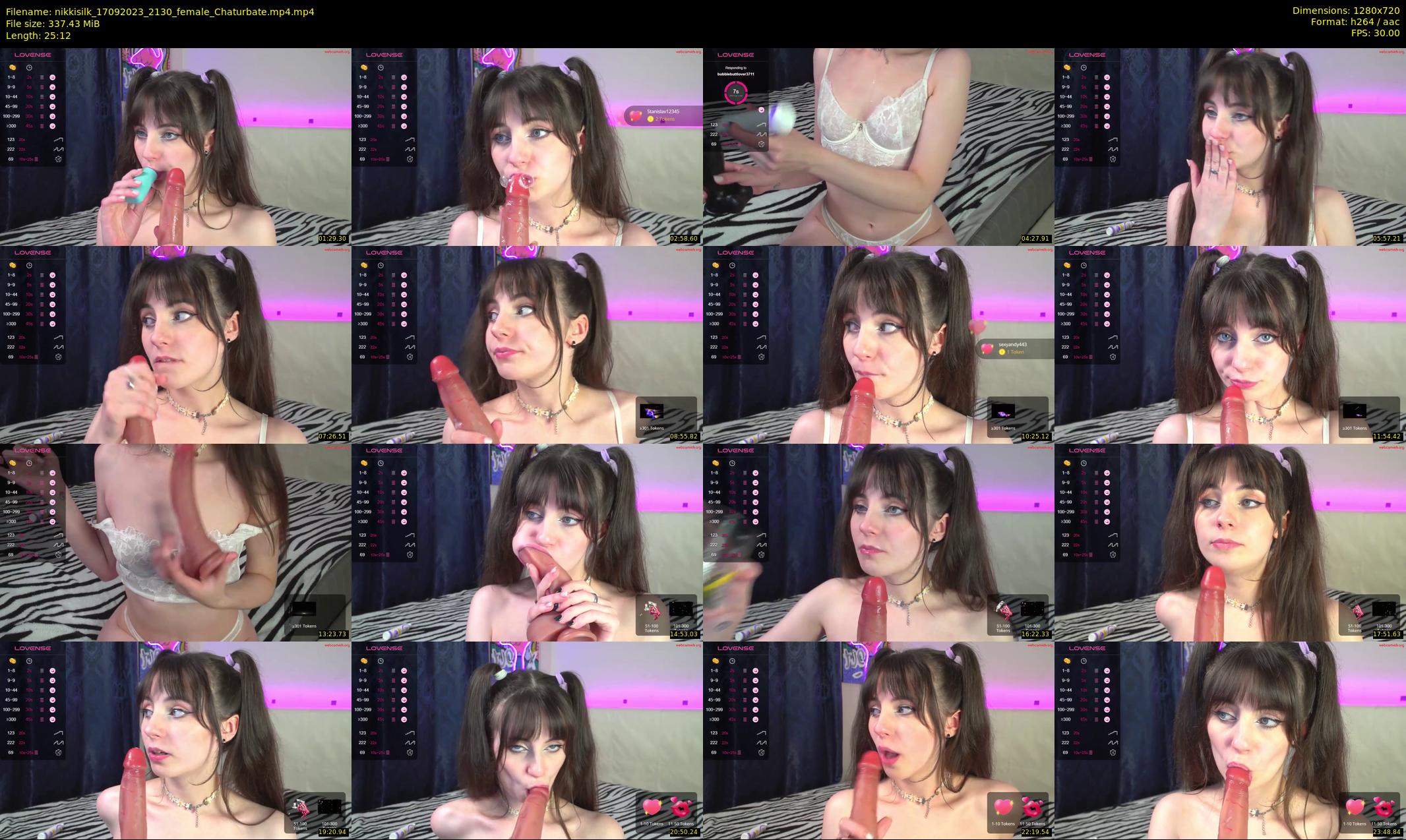 nikkisilk — 26 minute Chaturbate female cam show recording, 720p, Sep 17, 2023